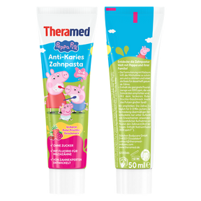 Theramed x Peppa Pig Anti-Karies Zahnpasta 0-6 Jahre